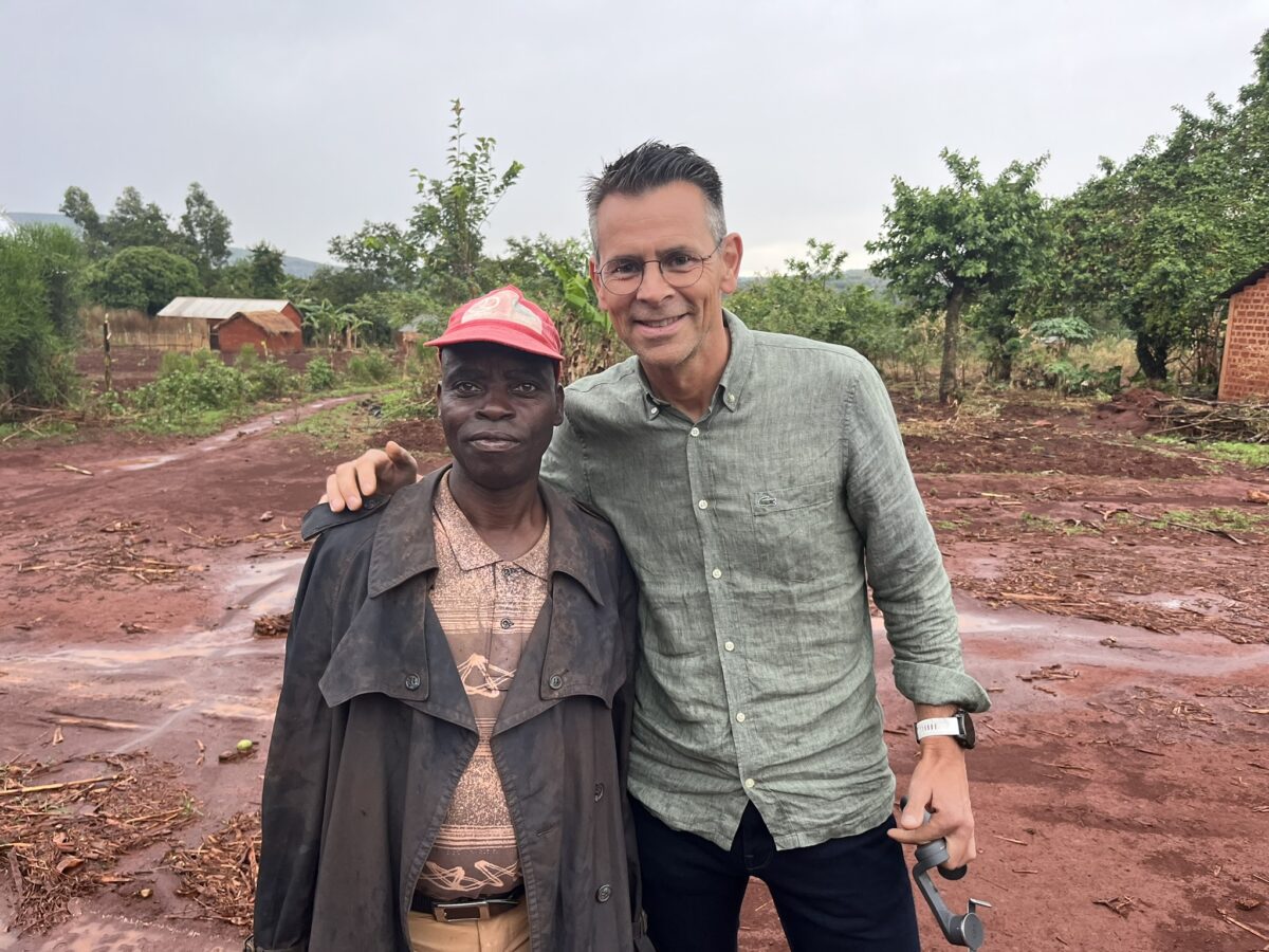 Gerben Eversdijk, Directeur AFAS Foundation op werkbezoek