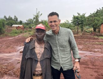 Gerben Eversdijk, Directeur AFAS Foundation op werkbezoek
